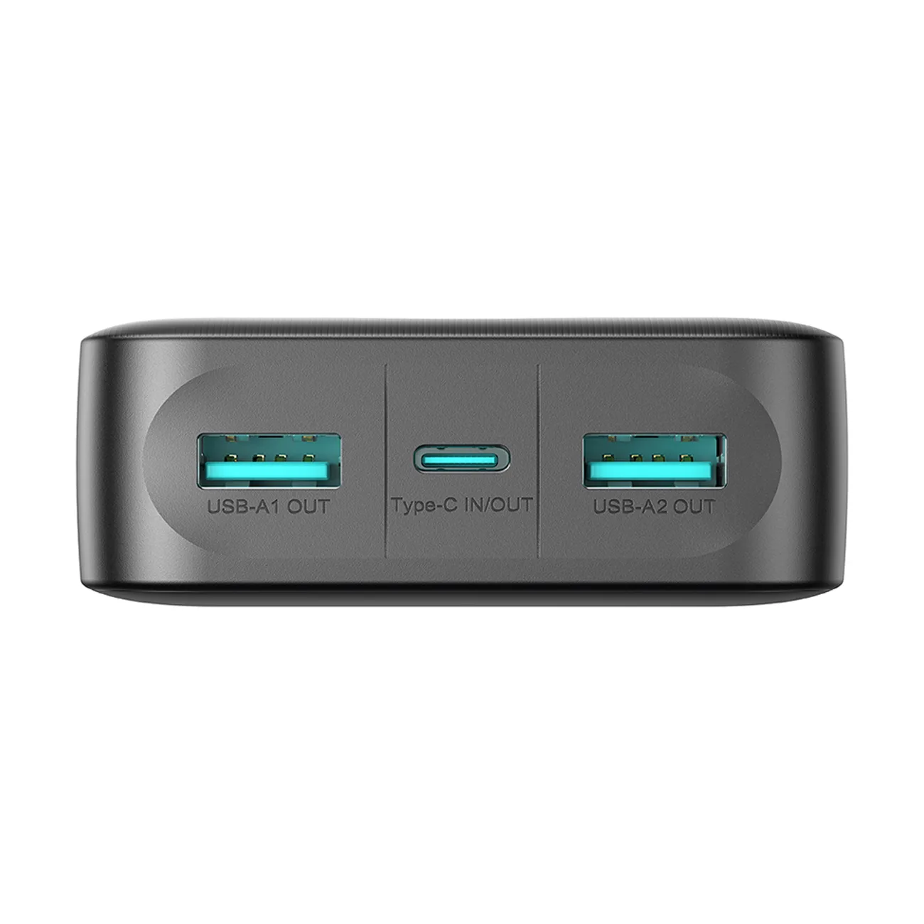 Powerbank JR-PBF14 20000mAh 2.4A 2x USB-A 1x USB-C - czarny 5