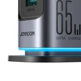Stacja ładowania ładowarka wieloportowa GaN 65W EU 4x USB-C i 2x USB-A - ciemnoszara 6