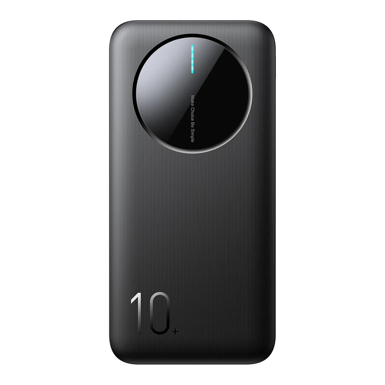 JR-PBF12 Power Bank de 10000 mAh, 2,4 A, cu 2 porturi USB-A și 1 port USB-C - negru 2