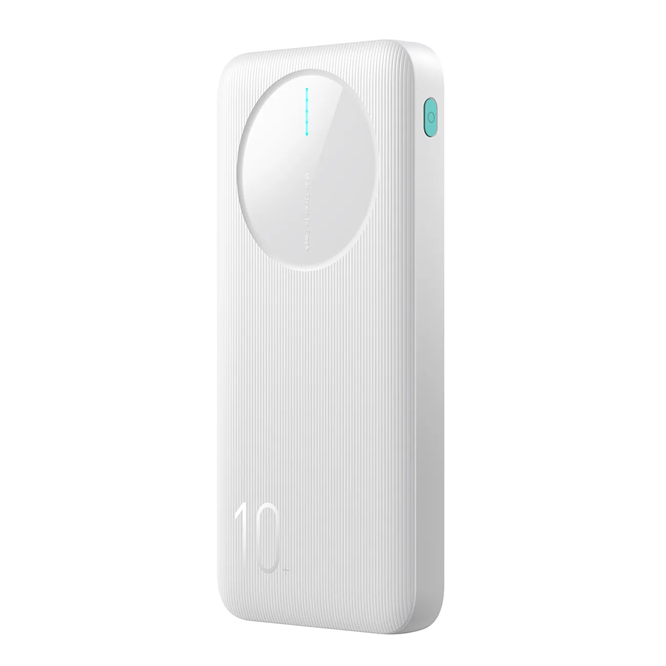 JR-PBF12 10000 mAh 2,4 A 2x USB-A 1x USB-C Powerbank – weiß 2