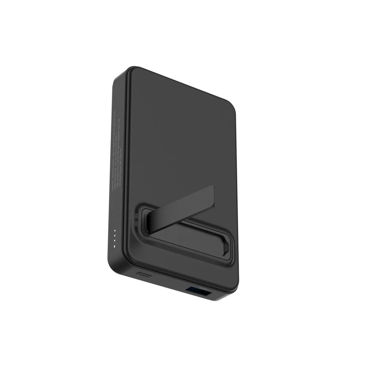 Baterie externă magnetică Qi2 de 10000 mAh cu porturi de încărcare USB-A și USB-C PD de 22,5 W - negru 9