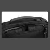 Prémium 15,6 hüvelykes laptop hátizsák USB-porttal, 42x8x28 cm – fekete 7