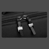 Prémium 15,6 hüvelykes laptop hátizsák USB-porttal, 42x8x28 cm – fekete 9
