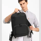 Premium ruksak za laptop 15,6'', vodootporan, 42x11x30 cm - crni 10