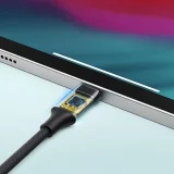 3.5 mm mini jack (female) to USB-C (male) headphone adapter, 10 cm - gray 7