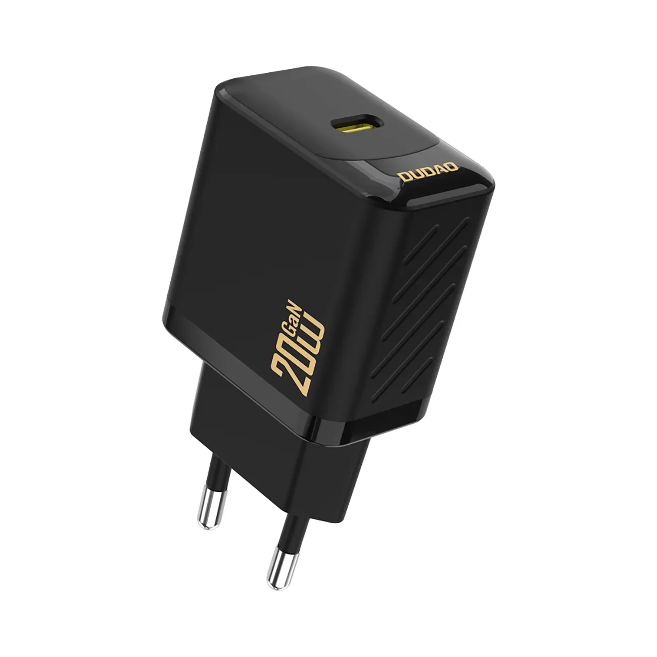 PD20W GaN USB-C fali töltő – fekete
