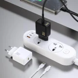 PD20W GaN USB-C fali töltő – fekete 3