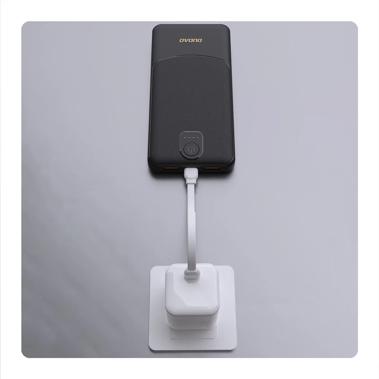 Powerbank K10Pro 20000mAh 2.4A USB-A - czarny 2