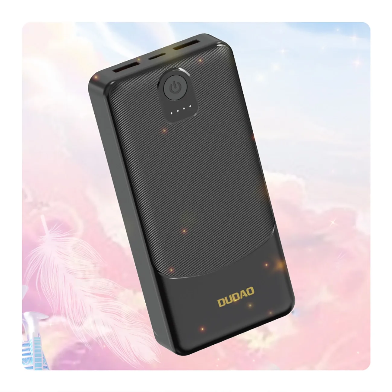 Powerbank K10Pro 20000mAh 2.4A USB-A - czarny 3
