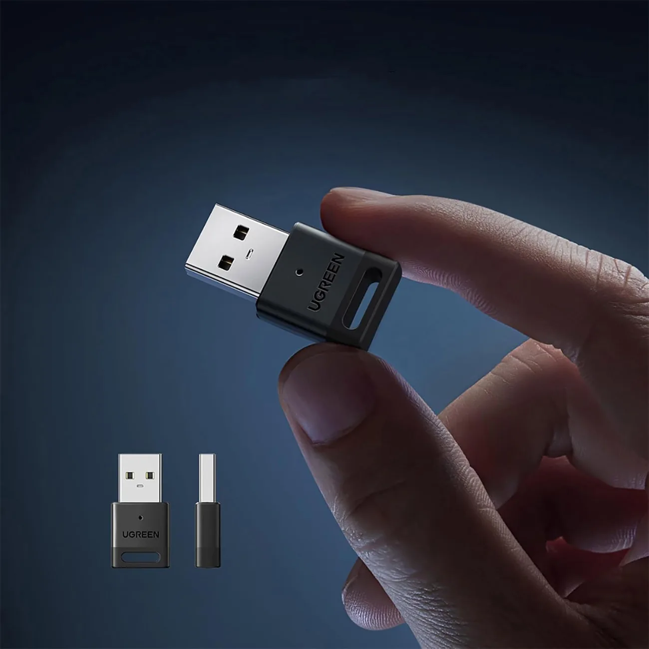 Bluetooth 5.3 USB-A adapter – fekete 3