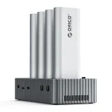 Docking stanica IT48N-C s funkcijom kloniranja za 4 M.2 NVMe pogona - siva