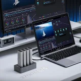 Docking stanica IT48N-C s funkcijom kloniranja za 4 M.2 NVMe pogona - siva 3