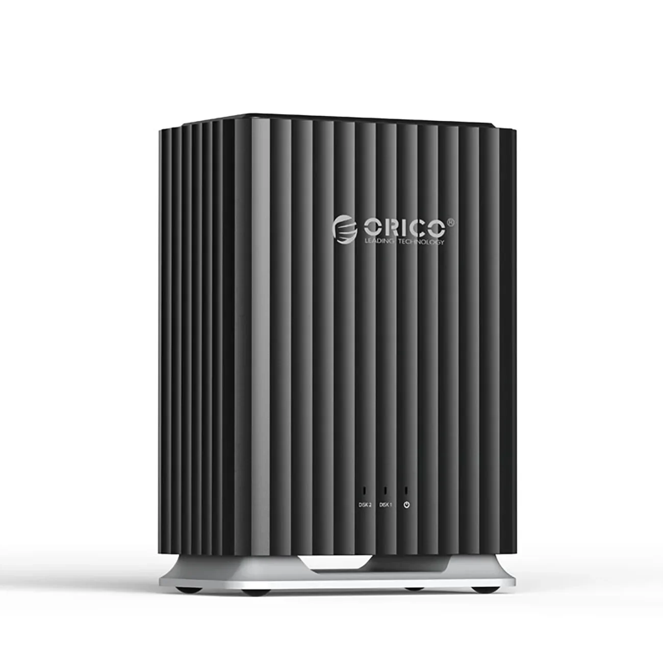 Obudowa 9728C3 na 2 dyski 2.5'' HDD / SSD / 3.5'' HDD - czarna