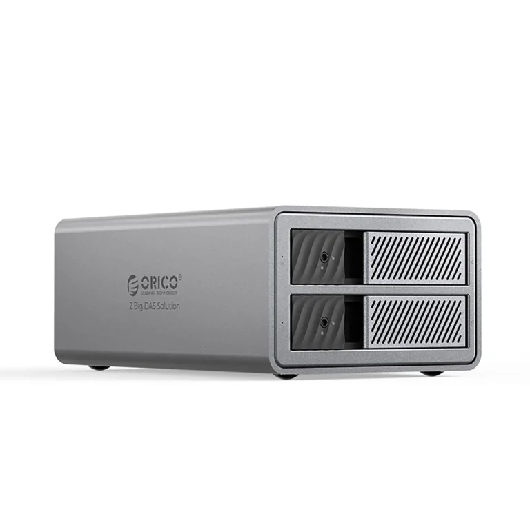 9828RU3 lemezsorozat RAID vezérlővel 2 db 2,5'' / 3,5'' SATA HDD / SSD meghajtóhoz – szürke