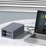 9828RU3 lemezsorozat RAID vezérlővel 2 db 2,5'' / 3,5'' SATA HDD / SSD meghajtóhoz – szürke 3