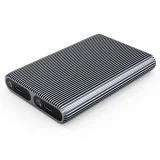 Kućište AM2C3-2SN za dva M.2 SATA+NVMe USB-C 10Gb/s pogona - sivo 2