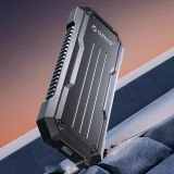 OXS2C3-G2 megerősített taktikai M.2 NVMe / SATA SSD USB-C meghajtó tok - szürke 2