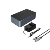 Stacja dokująca 6656C3-C z klonowaniem offline na 5 dysków 2.5'' / 3.5'' SATA HDD / SSD - szara 2