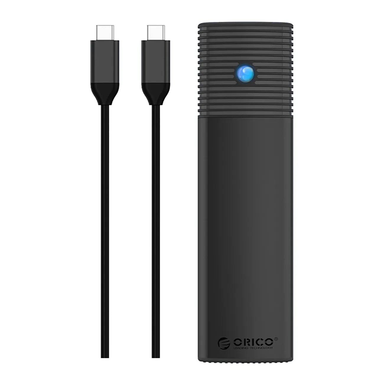 Carcasă pentru unitate PWM2 M.2 NGFF SATA USB-C 5 Gb/s - negru 3