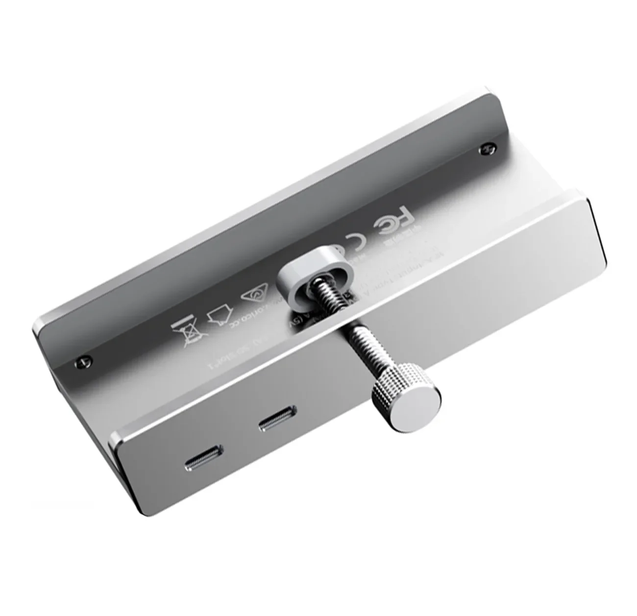 MH5PMM Hub USB-C / USB-A, SD, TF, 3,5 mm-es audio csatlakozókhoz – ezüst