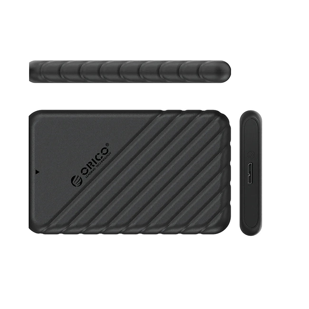 25PW1-U3 2,5'' HDD / SSD USB Micro-B 5 Gb/s meghajtóház – fekete 2