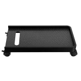 CPB2 Computerregal mit Rollen – schwarz 2
