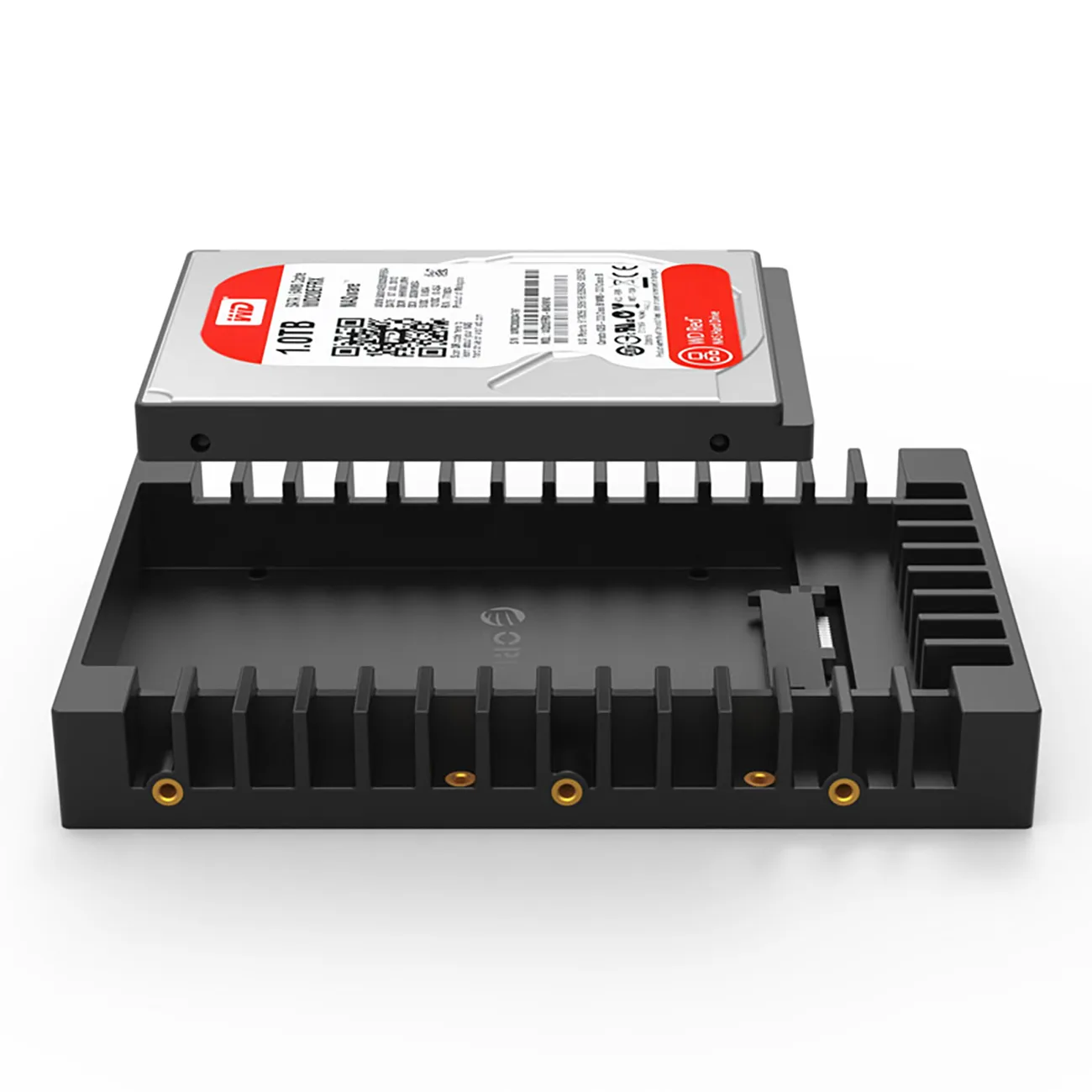 1125SS adapter, 2,5''-ről 3,5''-re átalakító - fekete 2