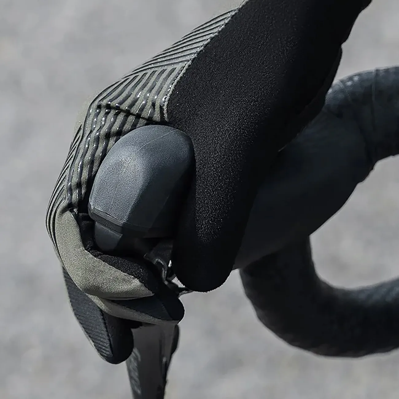 Gepolsterte Fahrradhandschuhe, Größe L – grün und schwarz 7
