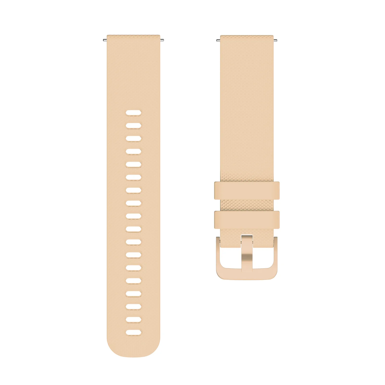 Pasek silikonowy do smartwatcha Huawei Watch GT2/GT3 42mm - beżowy 3