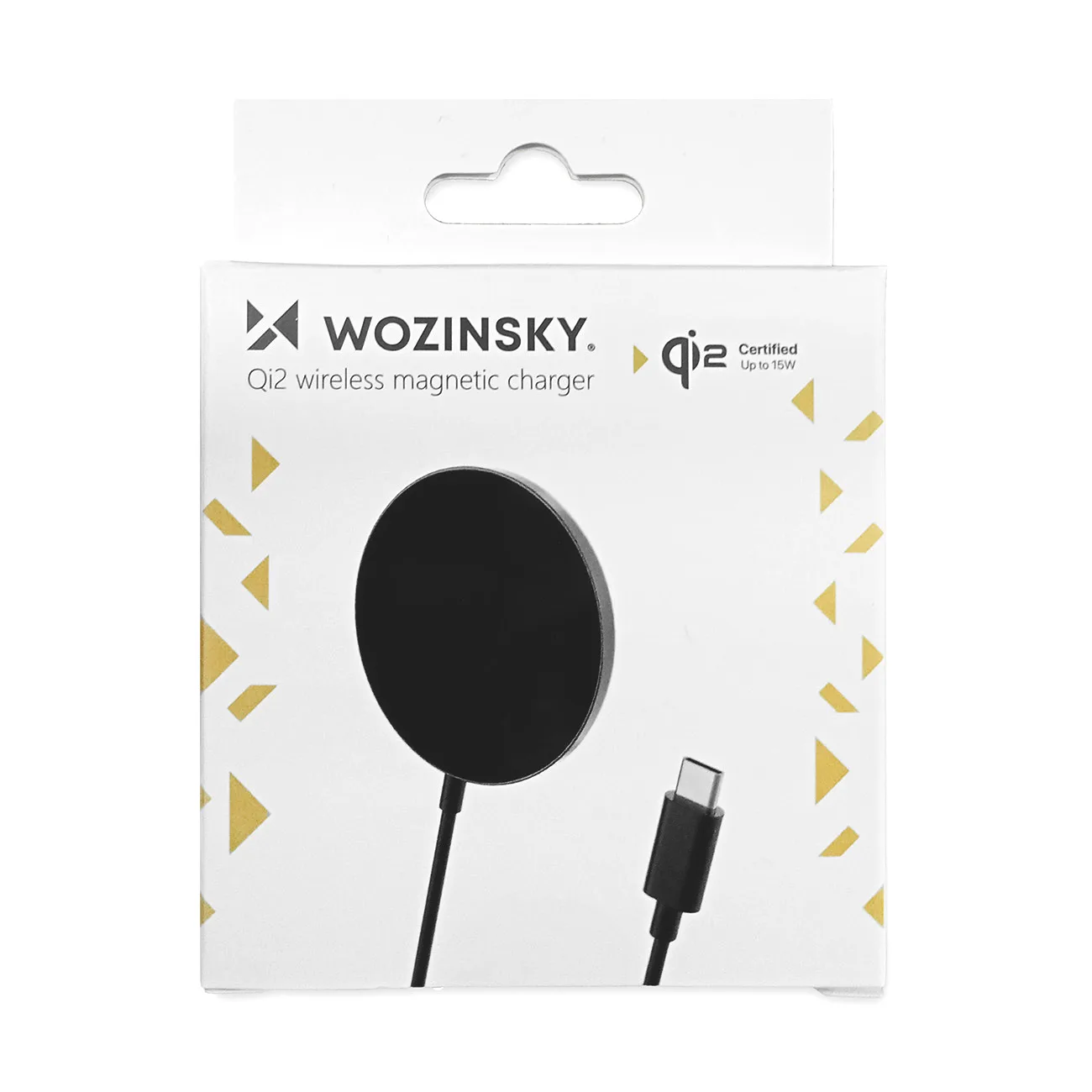 Încărcător magnetic fără fir Qi2 pentru telefon, 15 W - Negru 4