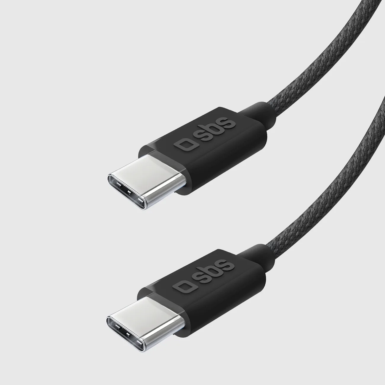 Cablu împletit USB-C de 60 W, 1,5 m - negru 10