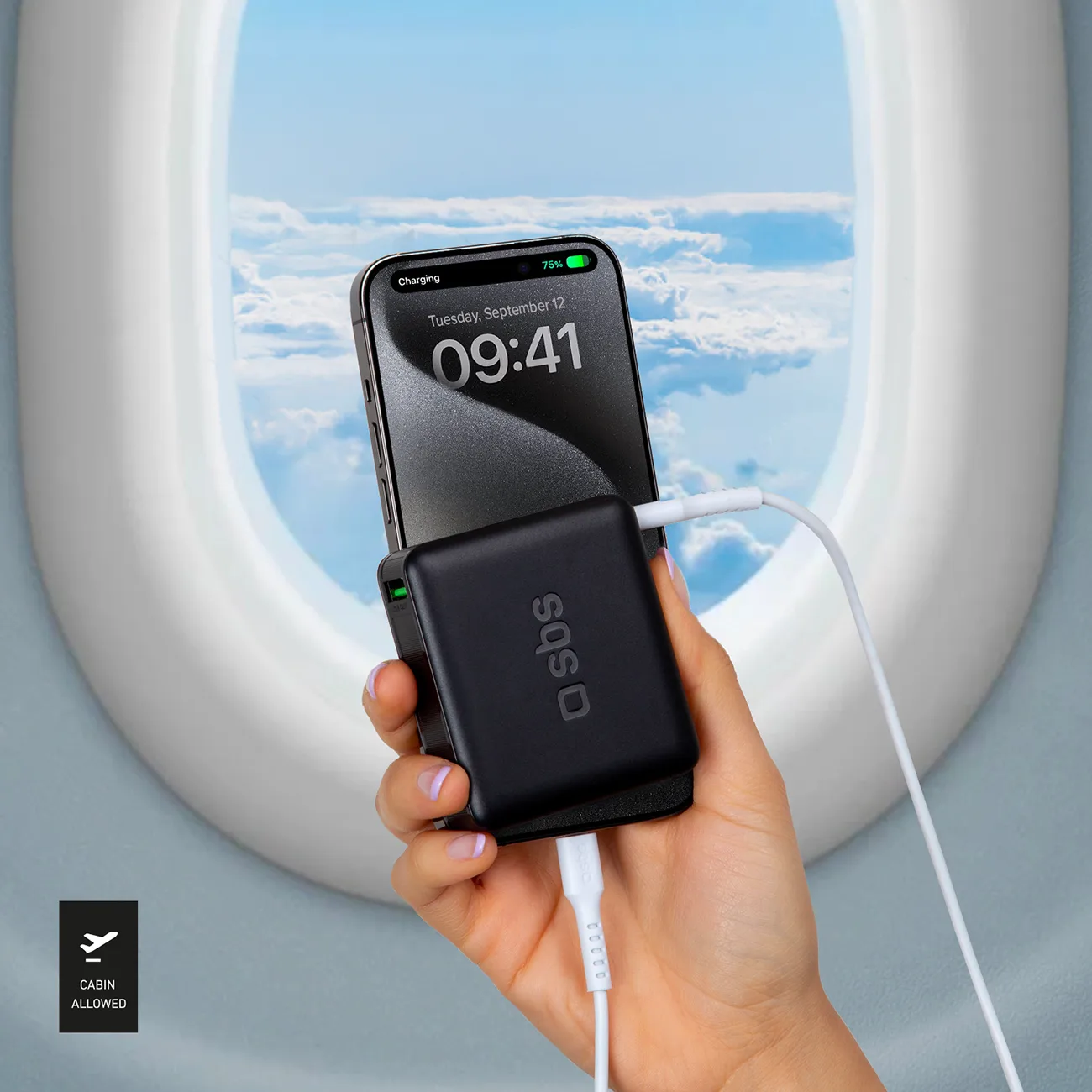 Powerbanka s kapacitou 10 000 mAh a technológiou Power Delivery – čierna 3
