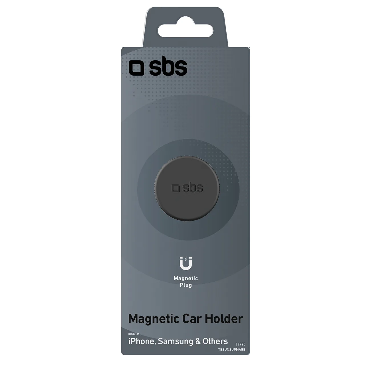 Magnetski držač za pametne telefone u automobilu, promjer 36 mm, za ventilaciju - crni 3