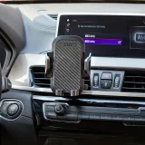 Ojačani držač za pametni telefon za ventilaciju u automobilu - crni 6