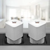 GaN-Wandladegerät mit Power Delivery 20 W – Weiß 3