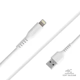 Kábel USB-A na iPhone Lightning – biely 4