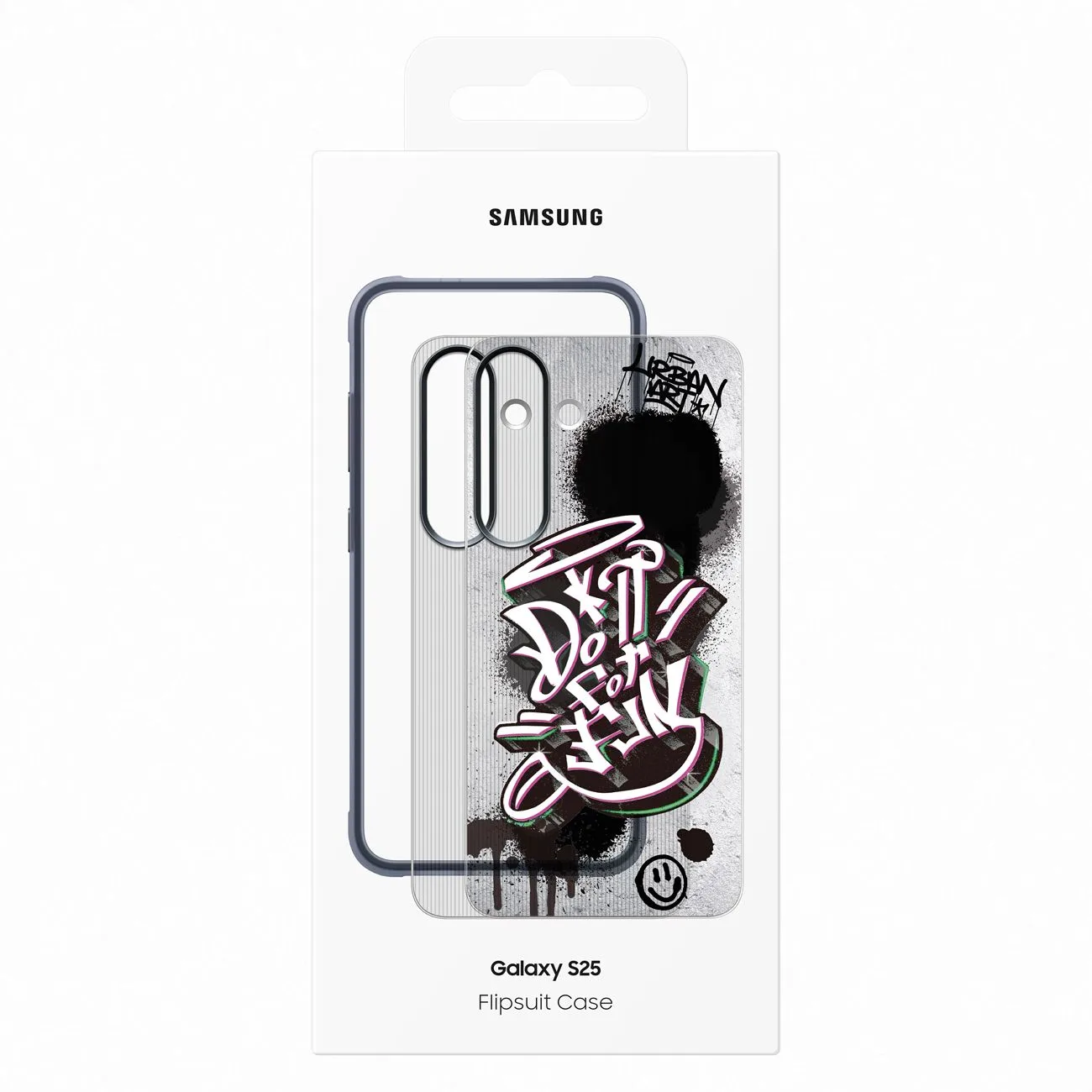 Samsung Flipsuit tok Rugged szilikon hátlap a Samsung Galaxy S25-hez – fekete 8