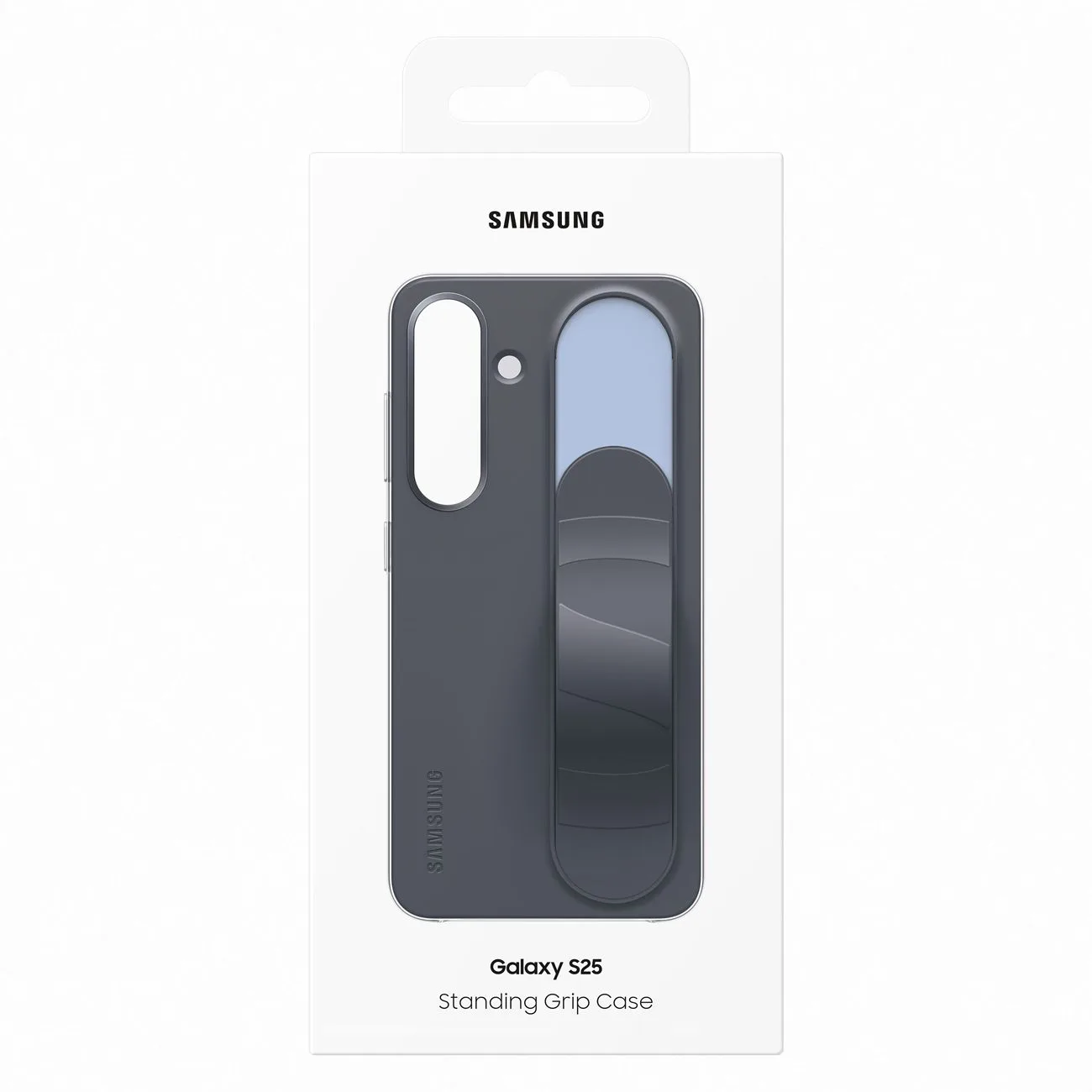 Husă Samsung Standing Grip cu suport pentru Samsung Galaxy S25 - negru 6