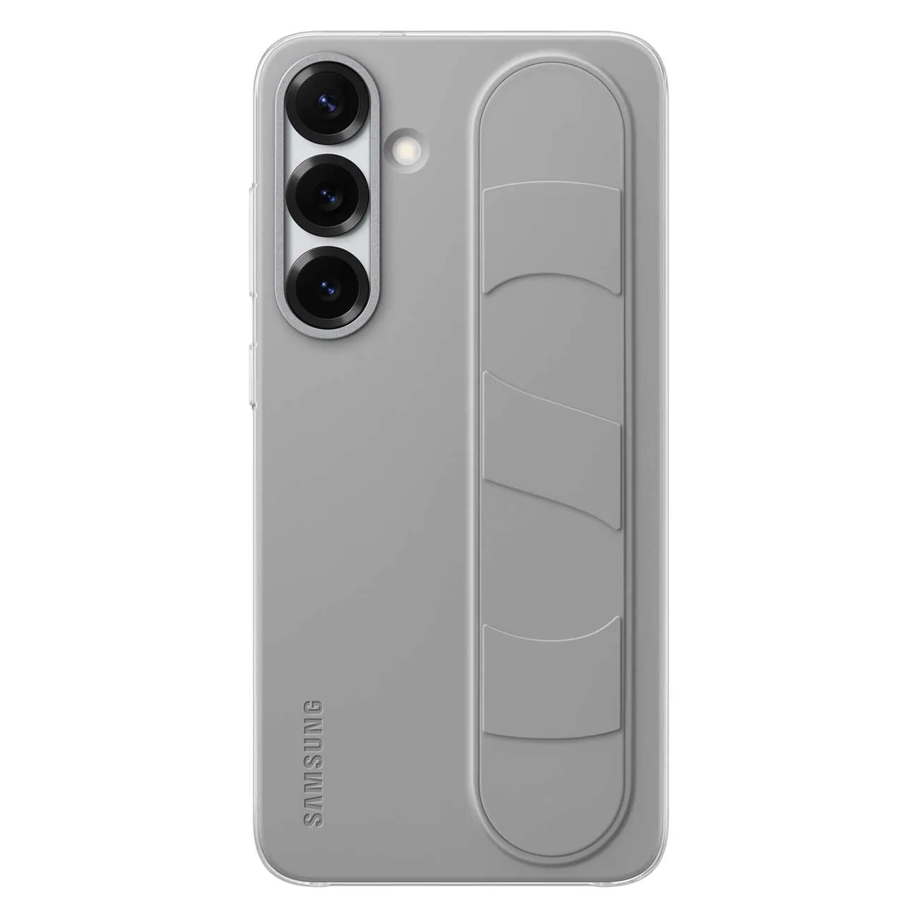 Samsung állványos és fogantyús tok a Samsung Galaxy S25-hez – szürke