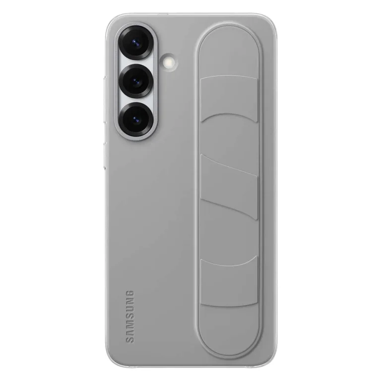 Samsung állványos és fogantyús tok a Samsung Galaxy S25-hez – szürke