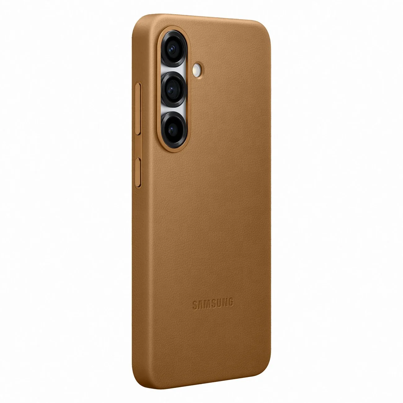 Samsung KindSuit tok öko-bőr hátlap a Samsung Galaxy S25-hez – arany 3