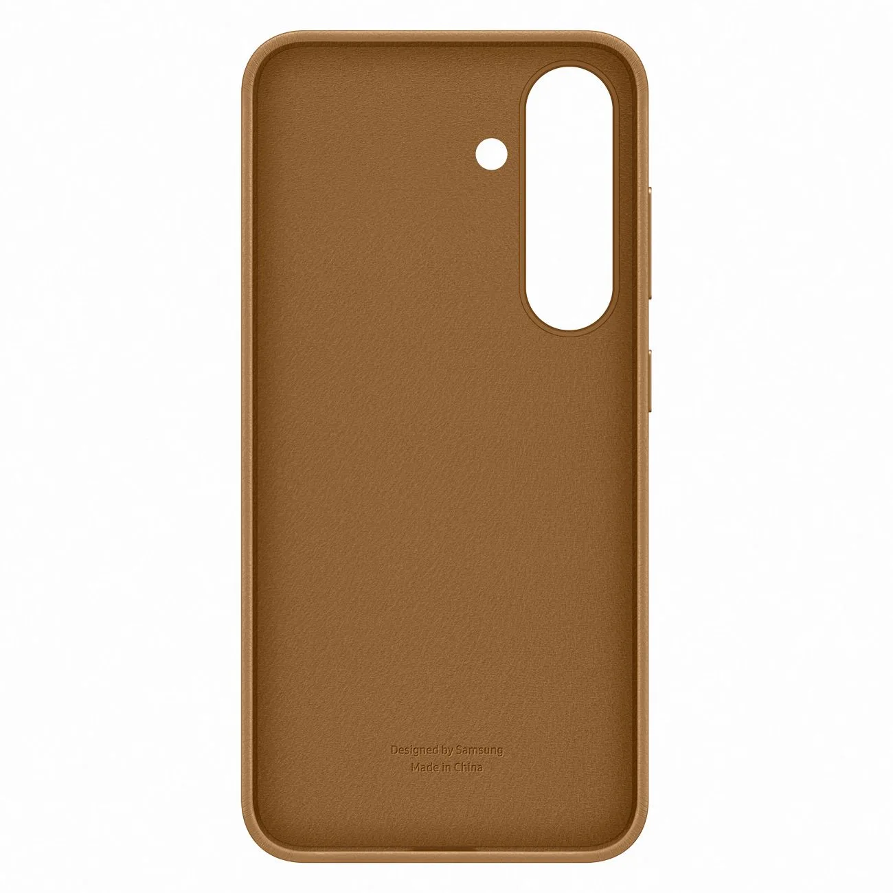 Samsung KindSuit tok öko-bőr hátlap a Samsung Galaxy S25-hez – arany 5