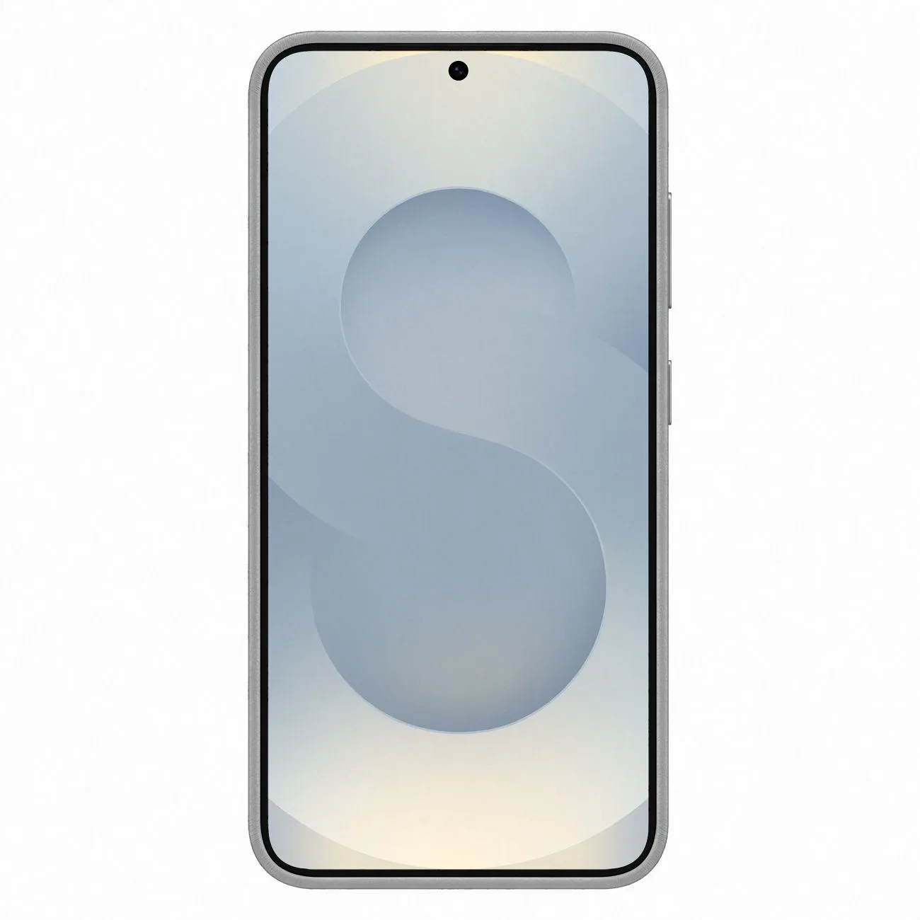 Samsung KindSuit tok, öko-bőr hátlap a Samsung Galaxy S25-hez – szürke 2