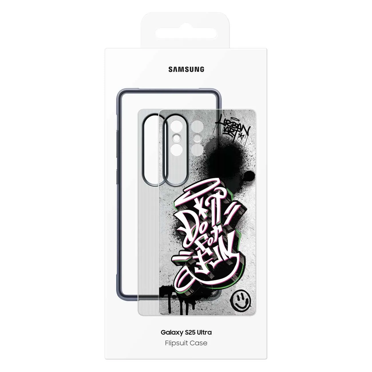 Samsung Flipsuit zaštitna silikonska navlaka za Samsung Galaxy S25 Ultra - crna 8
