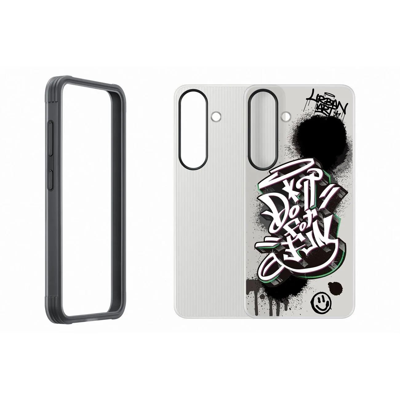 Samsung Flipsuit zaštitna silikonska navlaka za Samsung Galaxy S25+ - crna 6