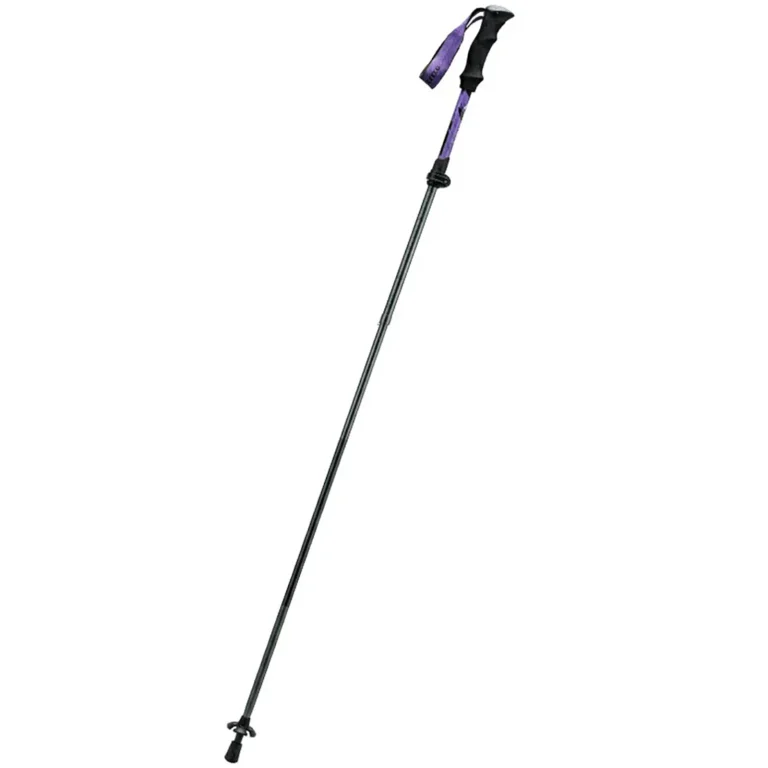 Alumínium nordic walking túrabot 110–130 cm, lila - 1 db.