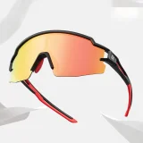 Ochelari de ciclism polarizați pentru copii cu filtru UV - albi și albastri 4