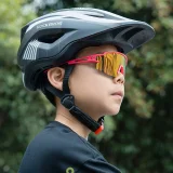 Ochelari de ciclism polarizați pentru copii cu filtru UV - albi și albastri 6