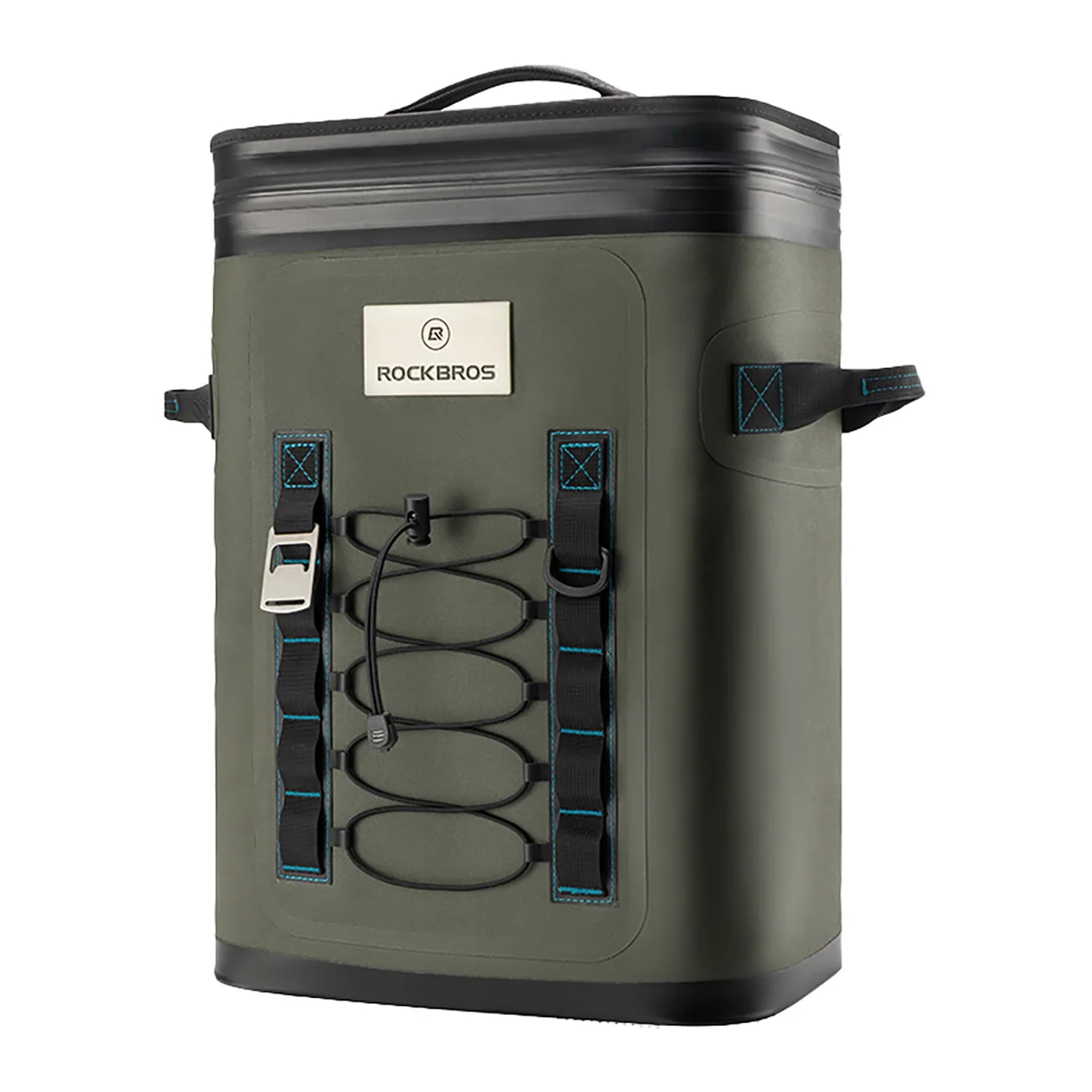 Isolierter Thermoreiserucksack mit Tasche, 20 l – grün 2