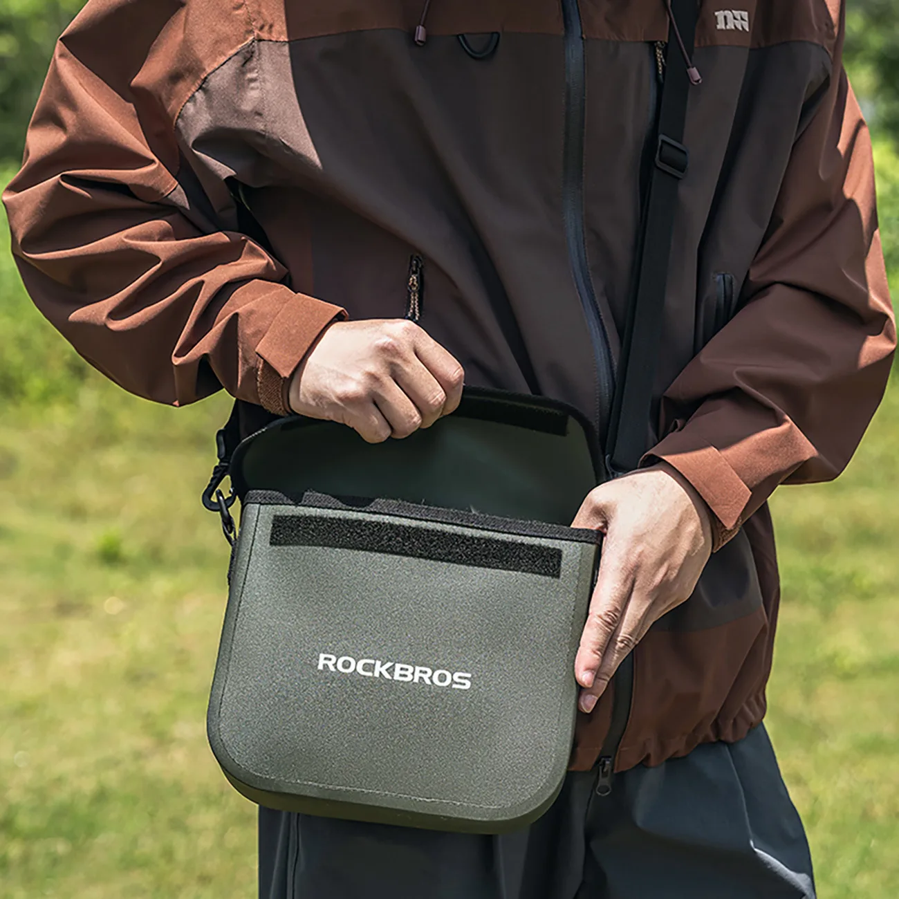 Isolierter Thermoreiserucksack mit Tasche, 20 l – grün 9